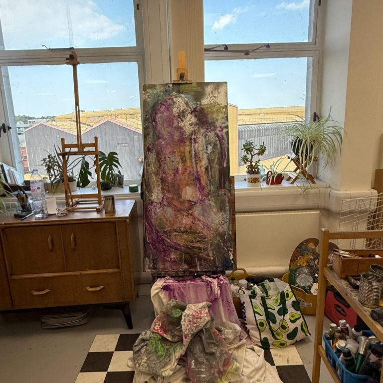 Creatives Space Norwich A painting in a studio space in norwich 